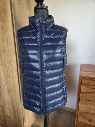 Weste daunenweste blau blue - weste,