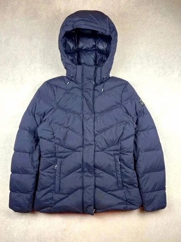 Hooded down jacket peak - down,