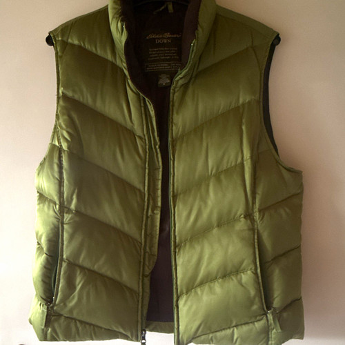 Eddie bauer daunenweste grün - bauer,